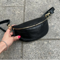 SAC BANANE CUIR IRISÉ