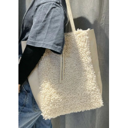 Sac Cabas Moumoute et Cuir