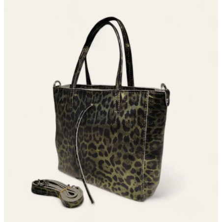 Sac Cabas en Cuir "Motif Animal"