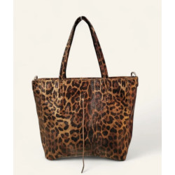 Sac Cabas en Cuir "Motif Animal"