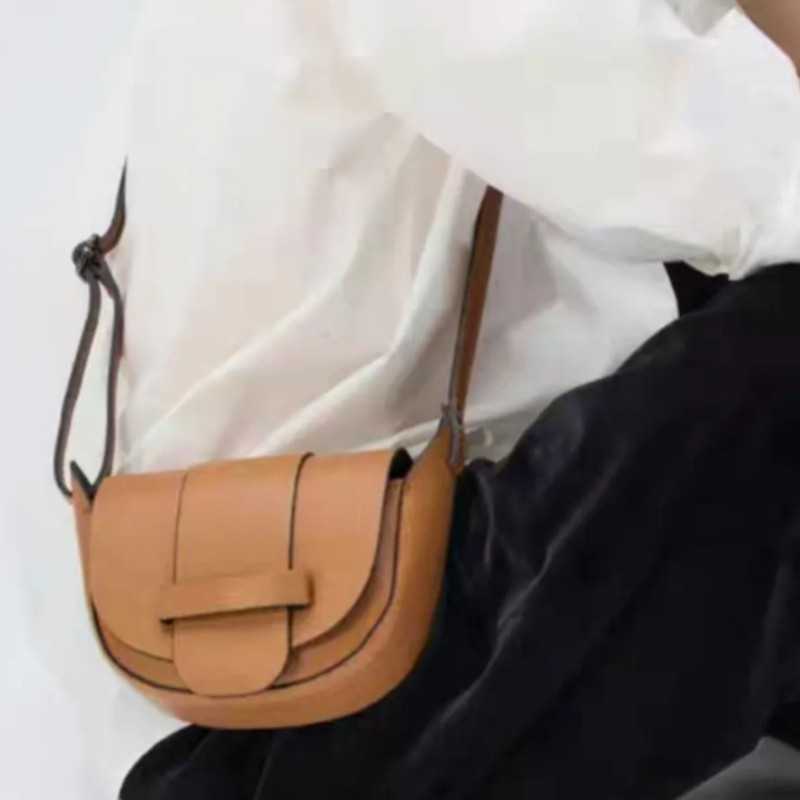 Sac bandoulière en Cuir Grainé