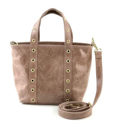 Sac Cabas en Cuir "Box & Saffiano" Collection