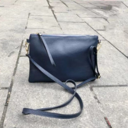 Sac/Pochette À Bandoulière En Cuir