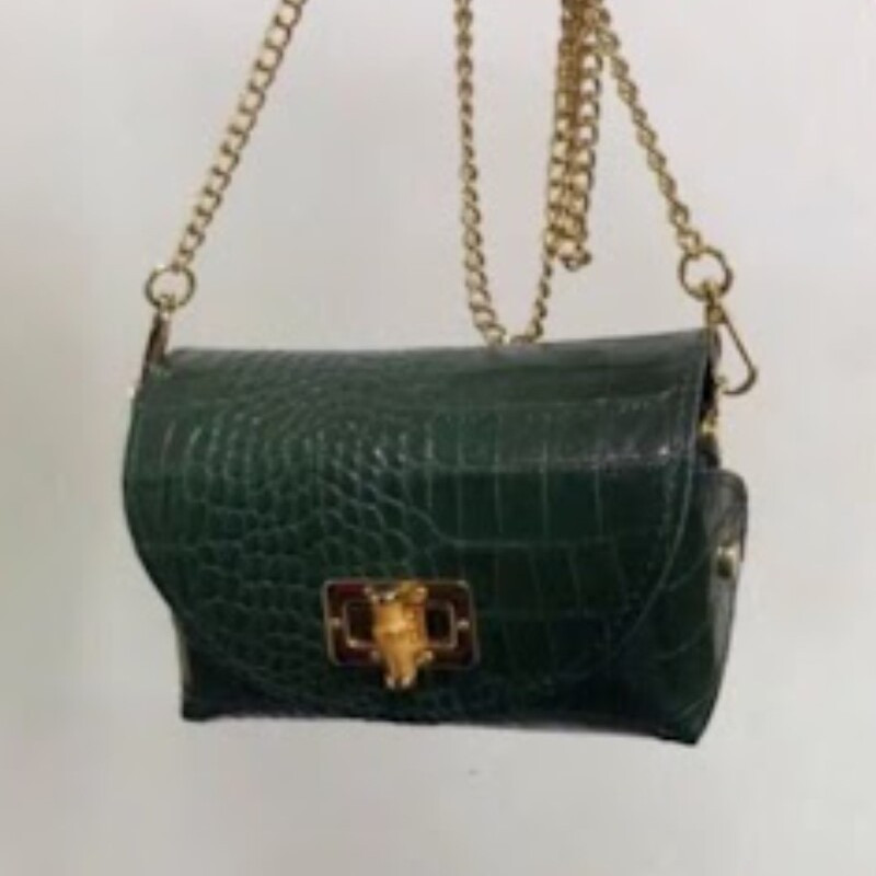 Petit Sac Bandoulière “Effet Croco”